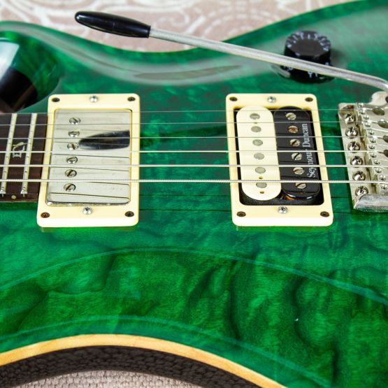 PRS Custom 24 Emerald Green 10 Top 2008 USA электрогитара