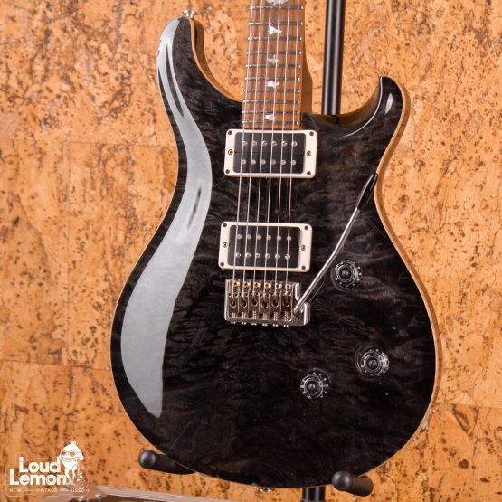 PRS Custom 24 Gray Black 10 Top 1995 USA электрогитара