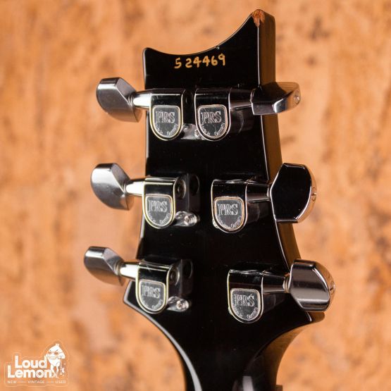 PRS Custom 24 Gray Black 10 Top 1995 USA электрогитара