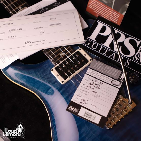 PRS Custom 24 Whale Blue 2019 USA электрогитара