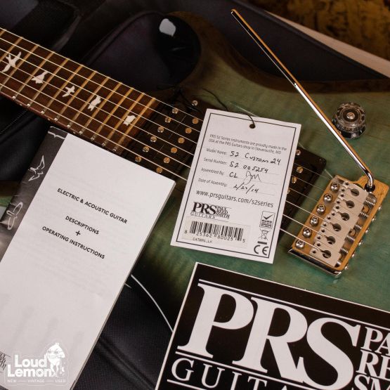 PRS S2 Custom 24 Blue Crab Smokeburst 2014 USA электрогитара