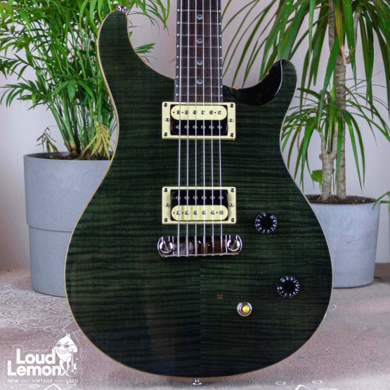 PRS SE Custom 22 Transparent Black 2007 Korea электрогитара