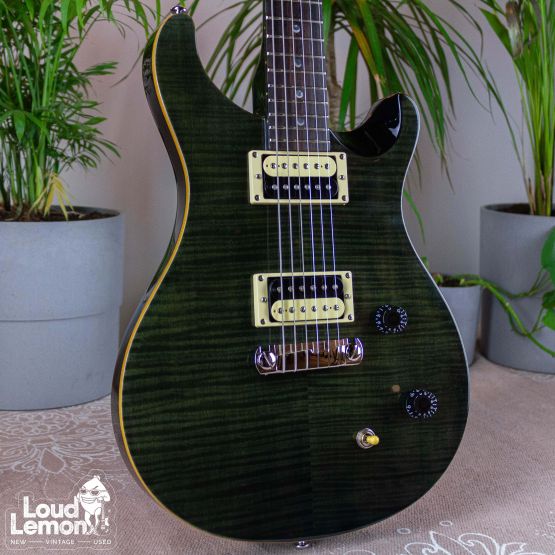PRS SE Custom 22 Transparent Black 2007 Korea электрогитара