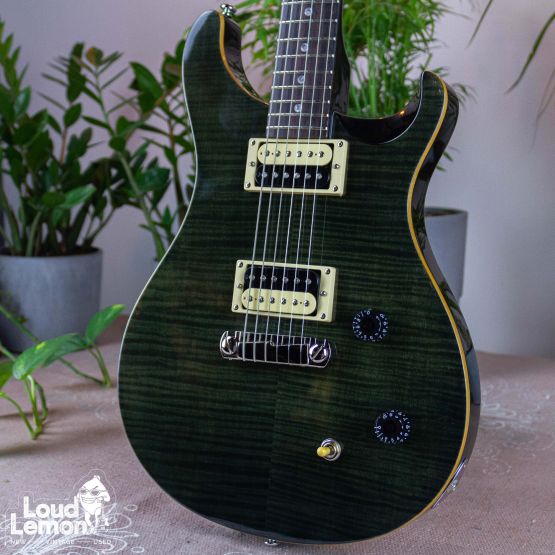 PRS SE Custom 22 Transparent Black 2007 Korea электрогитара