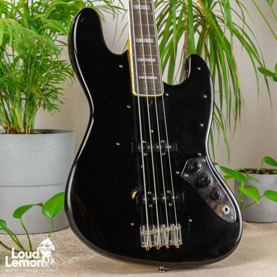 Pearl PB-5142 Jazz Bass Black 1981 Japan бас-гитара
