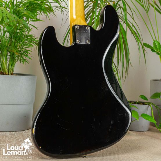 Pearl PB-5142 Jazz Bass Black 1981 Japan бас-гитара