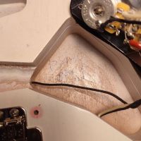 Fender Partcaster Custom Shop Ancho Poblano Stratocaster Body 2019, Stevie Ray Vaughan Stratocaster Neck 2008 White Blonde USA электрогитара