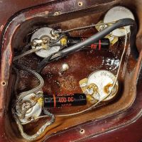 Gibson Custom Shop Special Order Les Paul Korina Classic Quilt Top Translucent Amber 1998 USA электрогитара