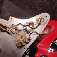 Fender Artist Series Mark Knopfler Signature Stratocaster Hot Rod Red 2009 USA электрогитара