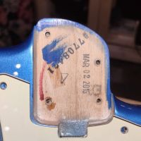 Fender American Elite Stratocaster Sky Burst Metallic 2016 USA электрогитара