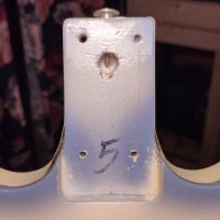 Danelectro Longhorn Bass Reissue Blue Burst 2001 China бас-гитара