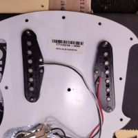 Fender American Performer Mustang Vintage White 2018 USA электрогитара