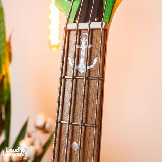 Reverend Mike Watt Wattplower Mark II Satin Emerald Green 2020 Korea бас-гитара