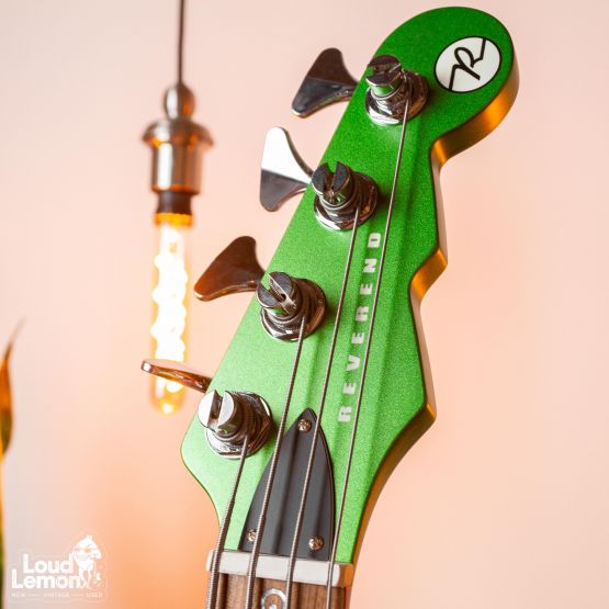 Reverend Mike Watt Wattplower Mark II Satin Emerald Green 2020 Korea бас-гитара