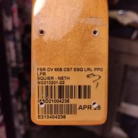Squier FSR Classic Vibe '60s Custom Esquire Lake Placid Blue 2021 Indonesia электрогитара