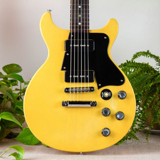 Gibson Les Paul Special Double Cutaway TV Yellow Faded 2005 USA электрогитара