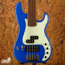 Sandberg California 5 Hardcore Aged Lake Placid Blue 2006 Germany бас-гитара