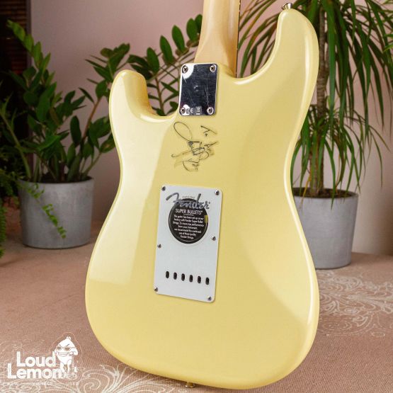 Fender Kenny Wayne Shepherd Stratocaster Arctic White 2008 Mexico электрогитара