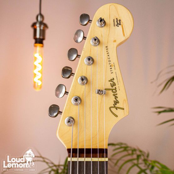 Fender Kenny Wayne Shepherd Stratocaster Arctic White 2008 Mexico электрогитара
