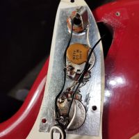 Fender Musicmaster Bass Dakota Red 1975 USA бас-гитара