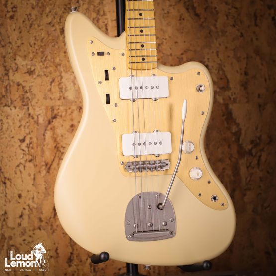 Squier 40th Anniversary Jazzmaster Vintage Edition Satin Desert Sand 2022 Indonesia электрогитара