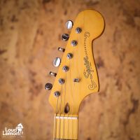 Squier 40th Anniversary Jazzmaster Vintage Edition Satin Desert Sand 2022 Indonesia электрогитара