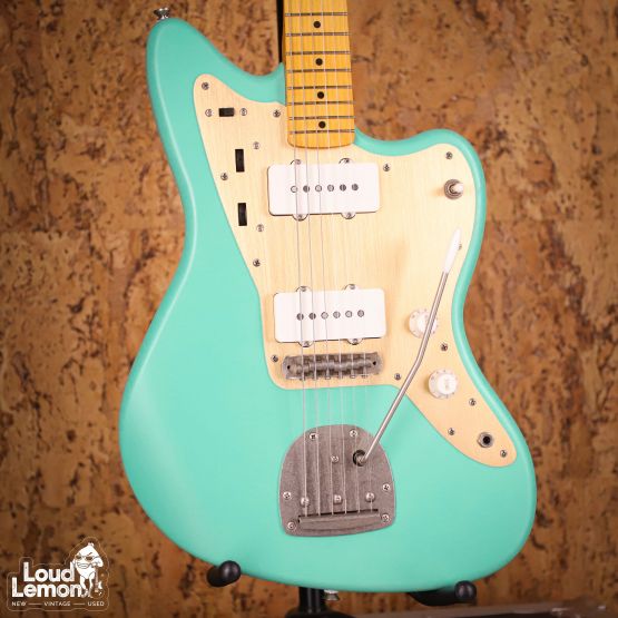 Squier 40th Anniversary Jazzmaster Vintage Edition Satin Sea Foam Green 2022 Indonesia электрогитара
