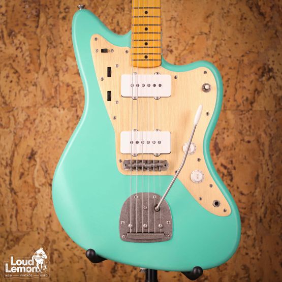Squier 40th Anniversary Jazzmaster Vintage Edition Satin Sea Foam Green 2022 Indonesia электрогитара