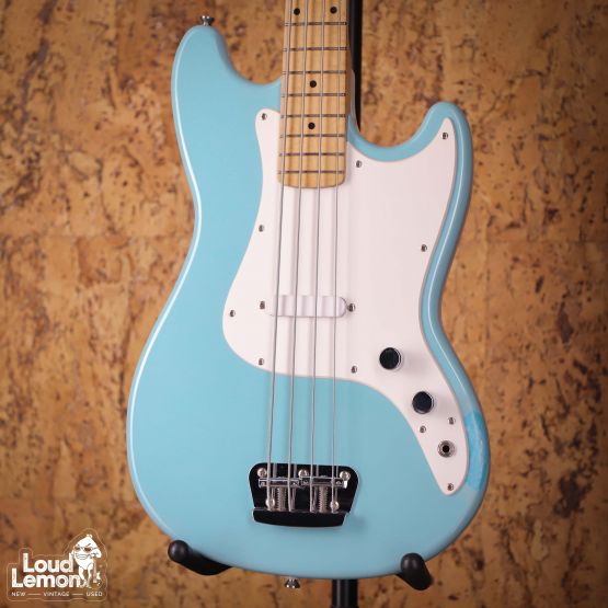 Squier Affinity Series Bronco Bass Daphne Blue 2006 Indonesia бас-гитара