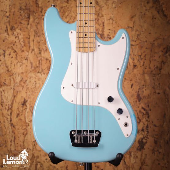 Squier Affinity Series Bronco Bass Daphne Blue 2006 Indonesia бас-гитара