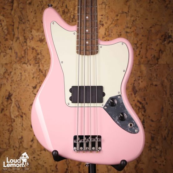 Squier Affinity Series Jaguar Bass H Shell Pink 2022 Indonesia бас-гитара