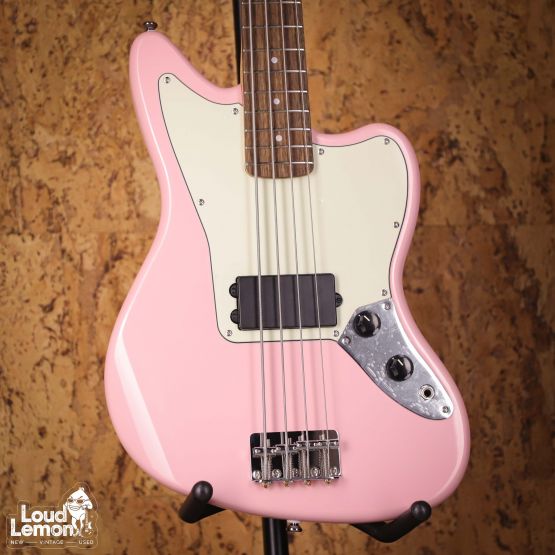 Squier Affinity Series Jaguar Bass H Shell Pink 2022 Indonesia бас-гитара