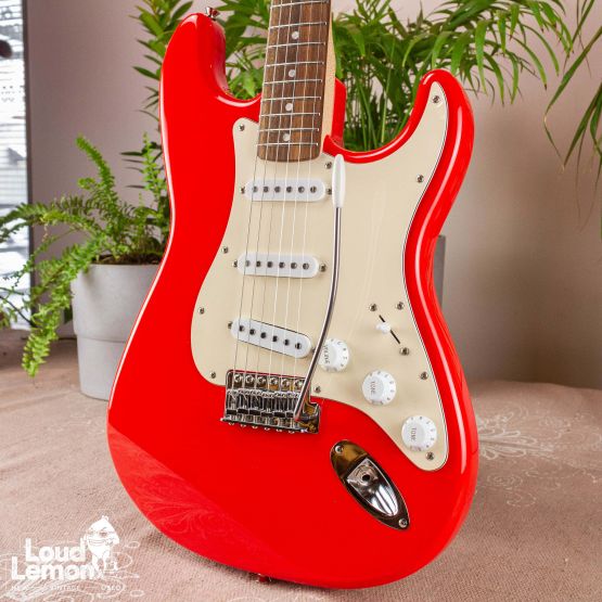 Squier Affinity Series Stratocaster Race Red 2018 China электрогитара