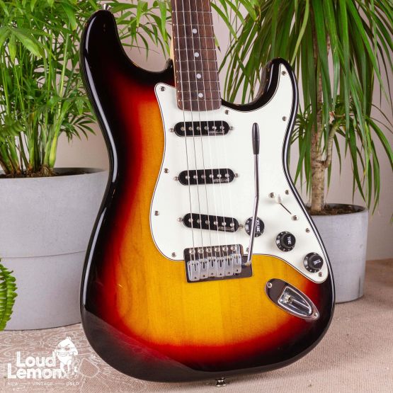 Squier Affinity Series Stratocaster Sunburst 2004 Indonesia электрогитара