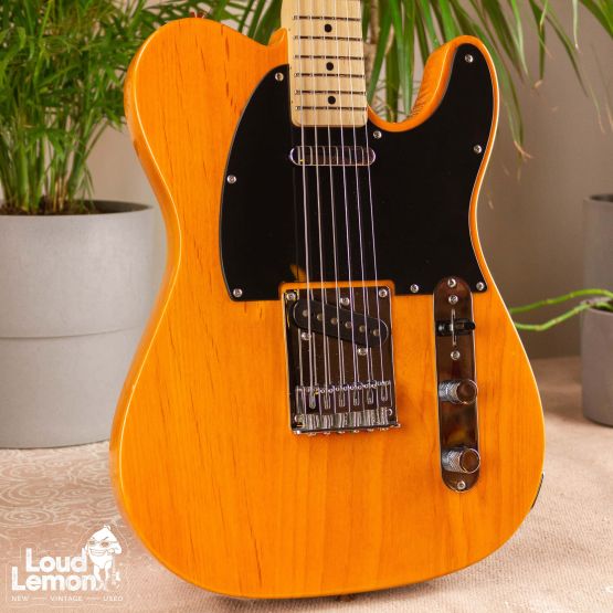Squier Affinity Series Telecaster Butterscotch Blonde 2014 China электрогитара