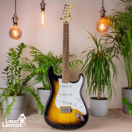 Squier Bullet Stratocaster Brown Sunburst 2019 Indonesia электрогитара