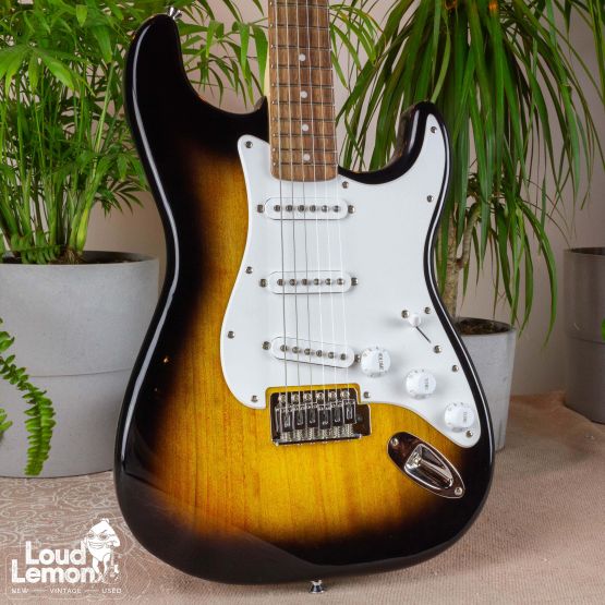 Squier Bullet Stratocaster Brown Sunburst 2019 Indonesia электрогитара