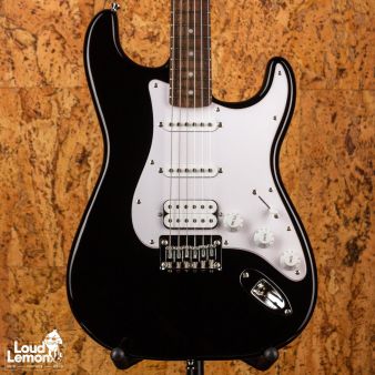 Squier Bullet Stratocaster HT HSS Black 2021 Indonesia электрогитара