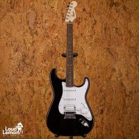 Squier Bullet Stratocaster HT HSS Black 2021 Indonesia электрогитара