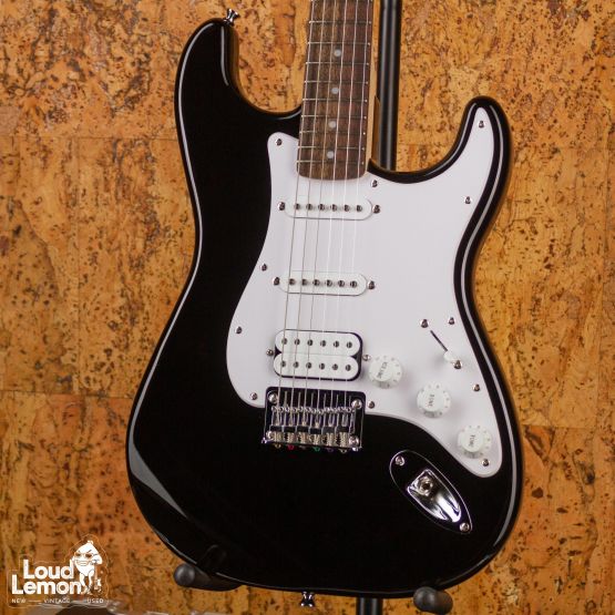 Squier Bullet Stratocaster HT HSS Black 2021 Indonesia электрогитара