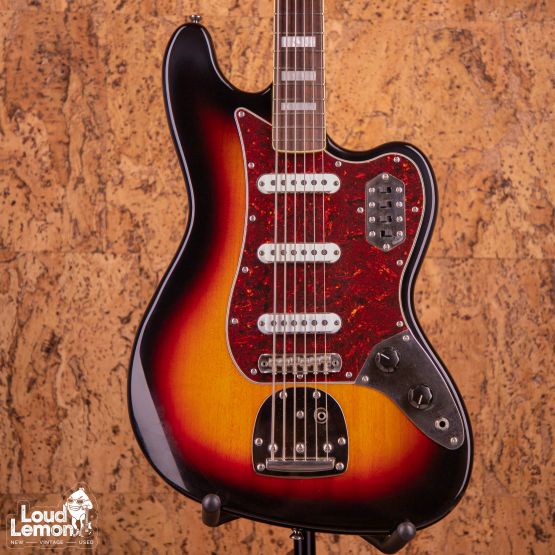 Squier Classic Vibe Bass VI Sunburst 2020 Indonesia бас-гитара