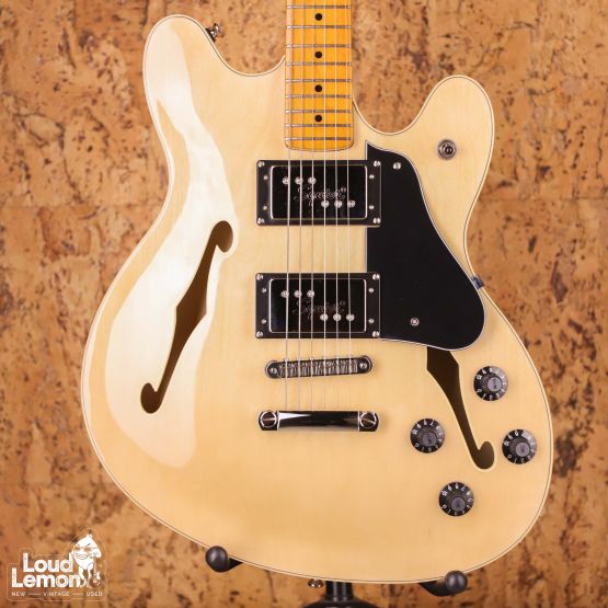 Squier Classic Vibe Starcaster Natural 2022 Indonesia электрогитара