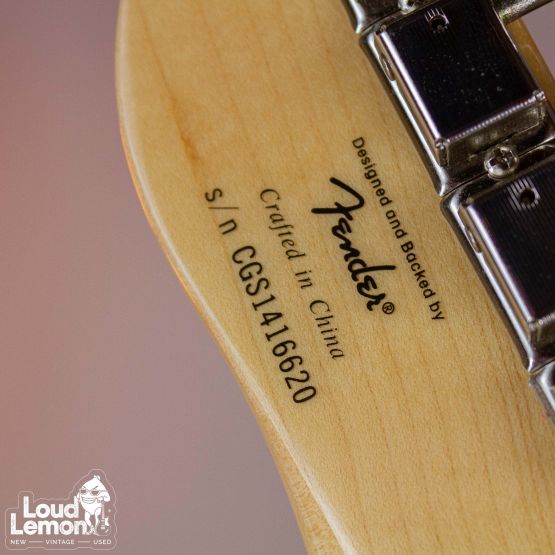 Squier Classic Vibe Thinline Telecaster Natural 2014 China электрогитара