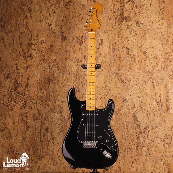 Squier Classic Vibe '70s Stratocaster HSS Black 2022 Indonesia электрогитара