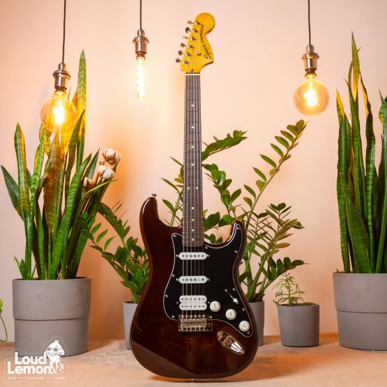 Squier Classic Vibe '70s Stratocaster HSS Walnut 2019 Indonesia электрогитара