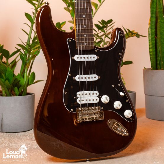 Squier Classic Vibe '70s Stratocaster HSS Walnut 2019 Indonesia электрогитара