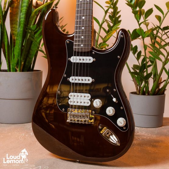 Squier Classic Vibe '70s Stratocaster HSS Walnut 2019 Indonesia электрогитара