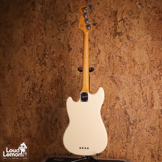 Squier Classic Vibe ‘60s Mustang Bass Olympic White 2020 Indonesia бас-гитара