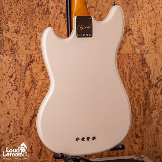 Squier Classic Vibe ‘60s Mustang Bass Olympic White 2022 Indonesia бас-гитара