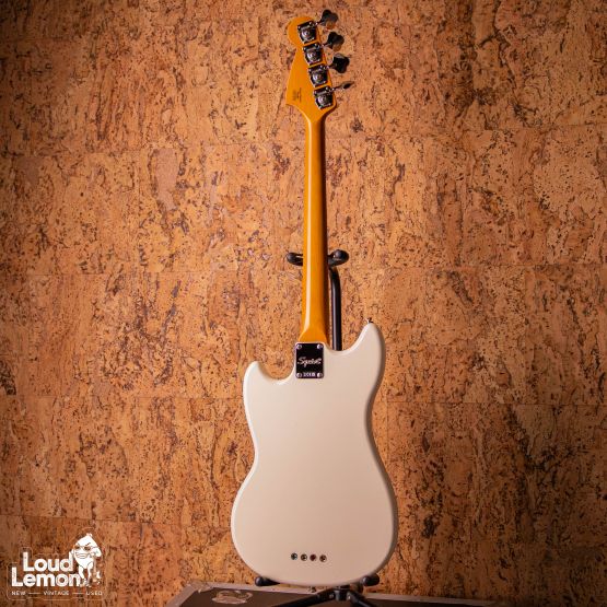 Squier Classic Vibe ‘60s Mustang Bass Olympic White 2022 Indonesia бас-гитара